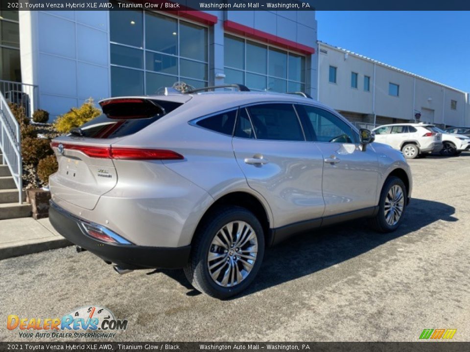 2021 Toyota Venza Hybrid XLE AWD Titanium Glow / Black Photo #13