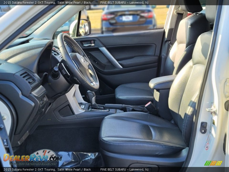 Black Interior - 2015 Subaru Forester 2.0XT Touring Photo #35