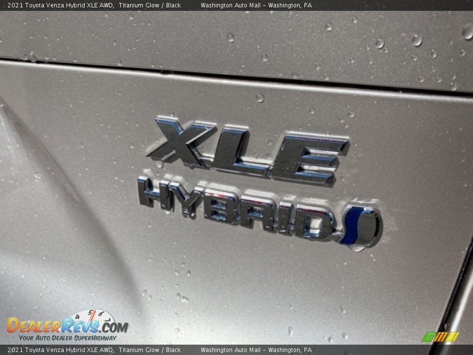 2021 Toyota Venza Hybrid XLE AWD Titanium Glow / Black Photo #25