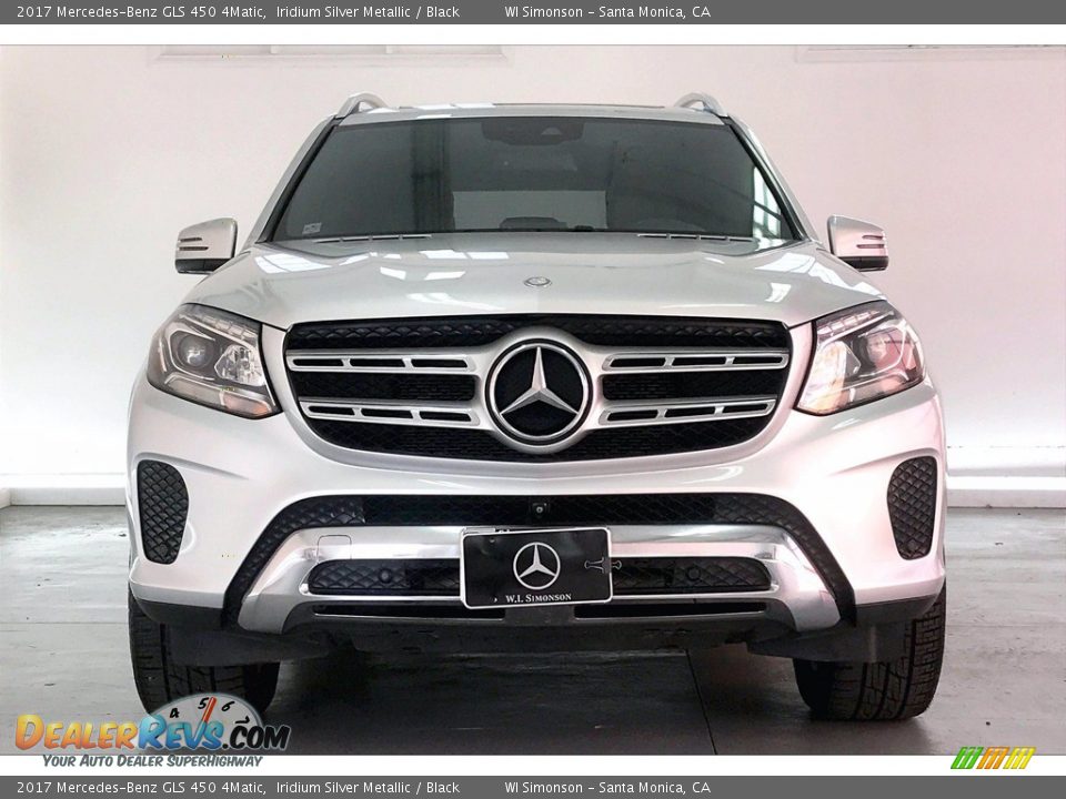 2017 Mercedes-Benz GLS 450 4Matic Iridium Silver Metallic / Black Photo #2