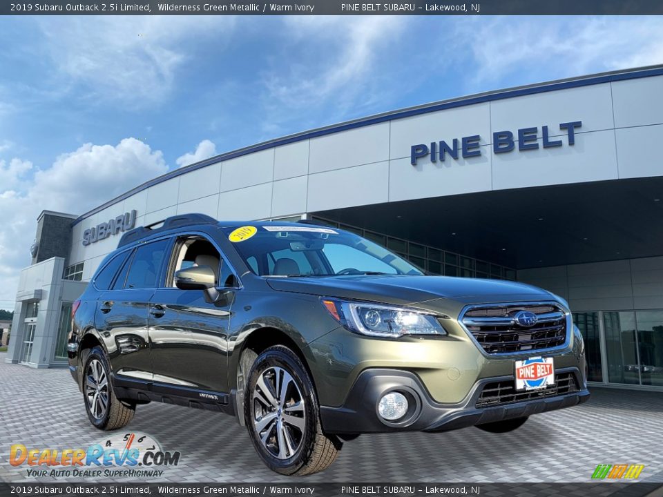 2019 Subaru Outback 2.5i Limited Wilderness Green Metallic / Warm Ivory Photo #1