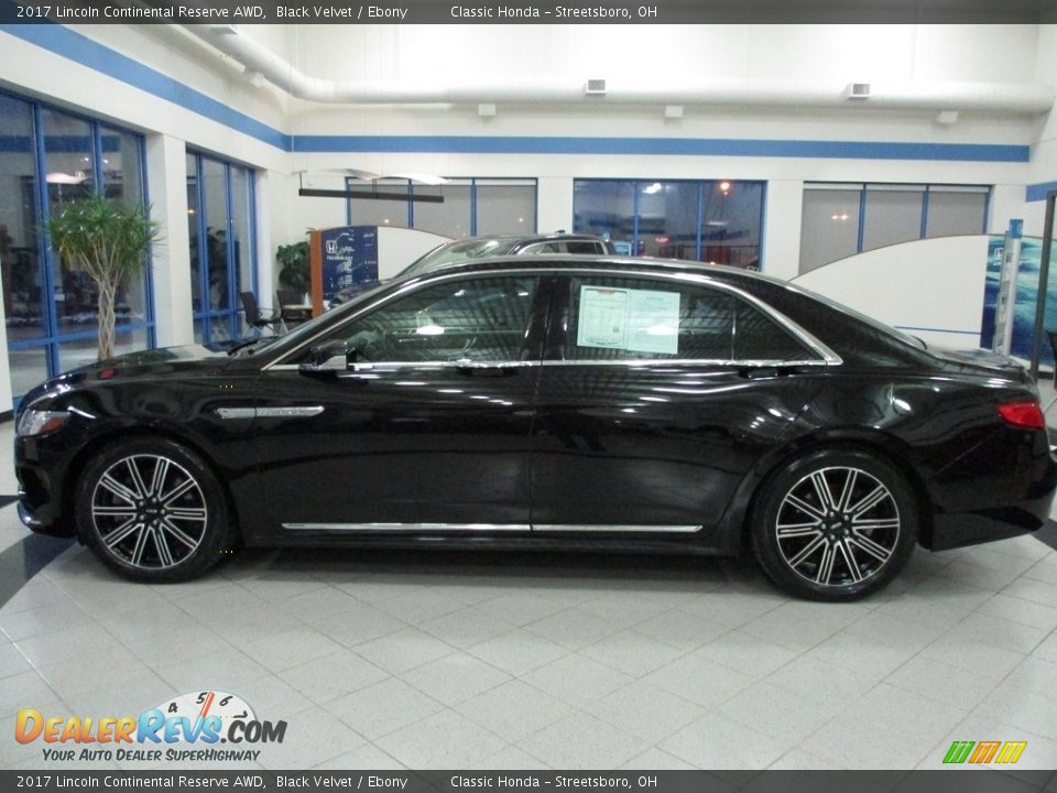 Black Velvet 2017 Lincoln Continental Reserve AWD Photo #10
