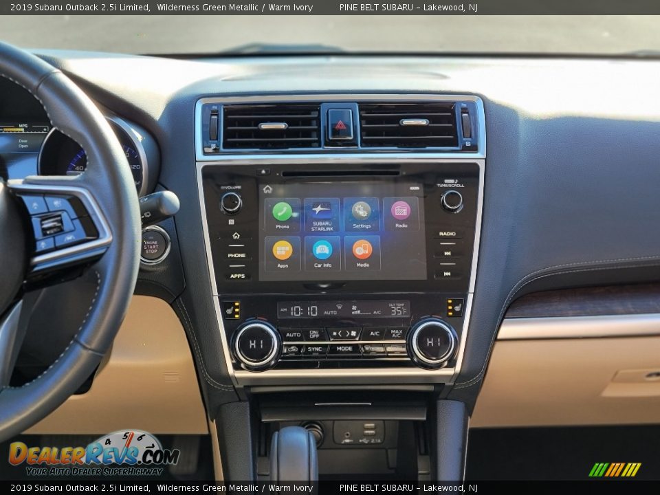 2019 Subaru Outback 2.5i Limited Wilderness Green Metallic / Warm Ivory Photo #4