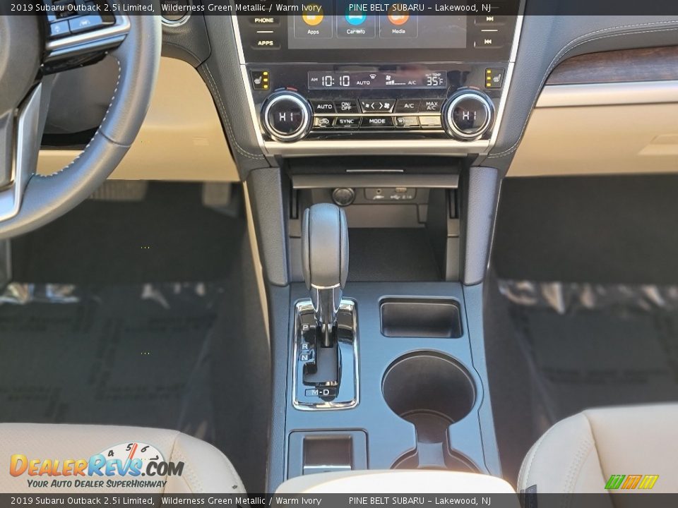 2019 Subaru Outback 2.5i Limited Wilderness Green Metallic / Warm Ivory Photo #9