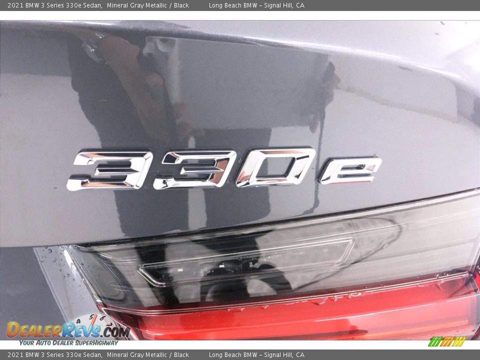 2021 BMW 3 Series 330e Sedan Mineral Gray Metallic / Black Photo #17