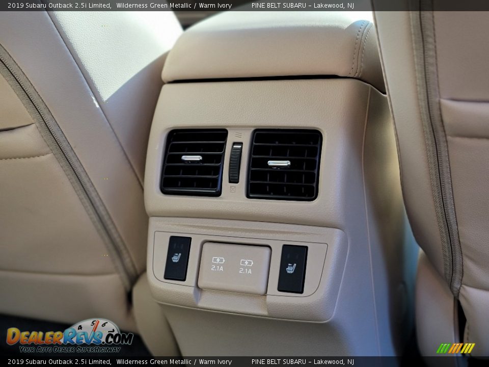 2019 Subaru Outback 2.5i Limited Wilderness Green Metallic / Warm Ivory Photo #10