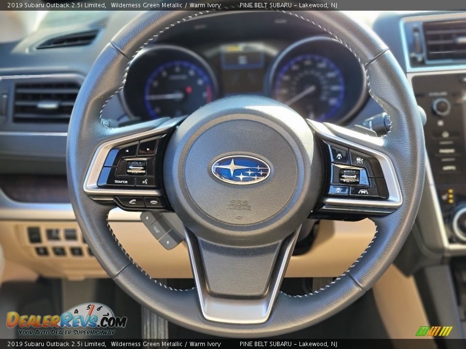 2019 Subaru Outback 2.5i Limited Steering Wheel Photo #12