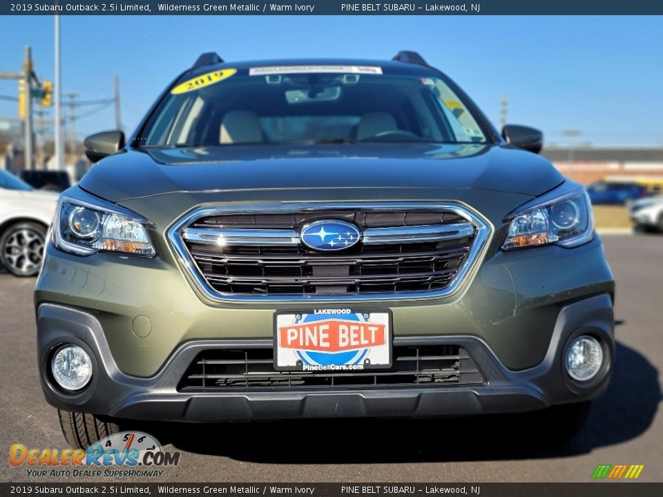 2019 Subaru Outback 2.5i Limited Wilderness Green Metallic / Warm Ivory Photo #13