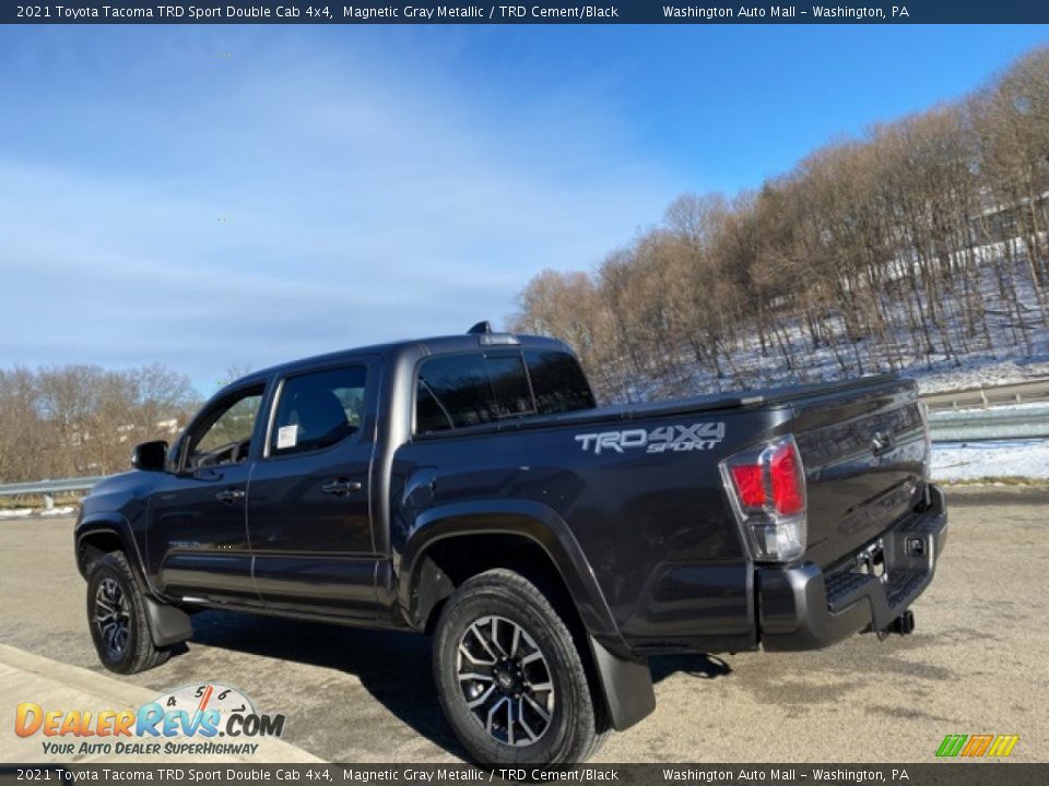 2021 Toyota Tacoma TRD Sport Double Cab 4x4 Magnetic Gray Metallic / TRD Cement/Black Photo #2