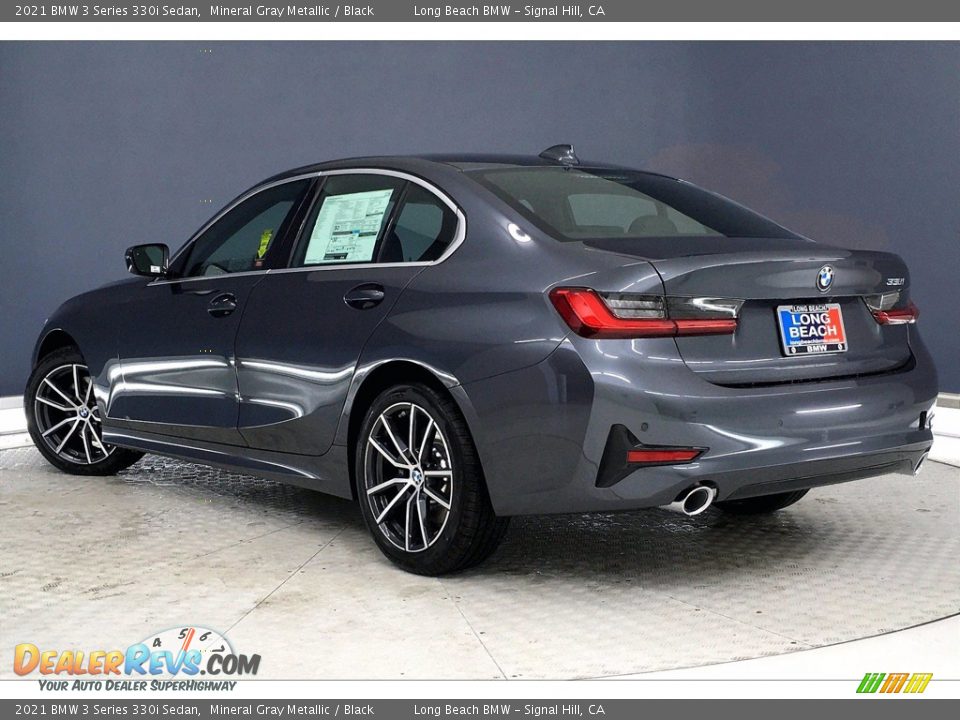 2021 BMW 3 Series 330i Sedan Mineral Gray Metallic / Black Photo #3