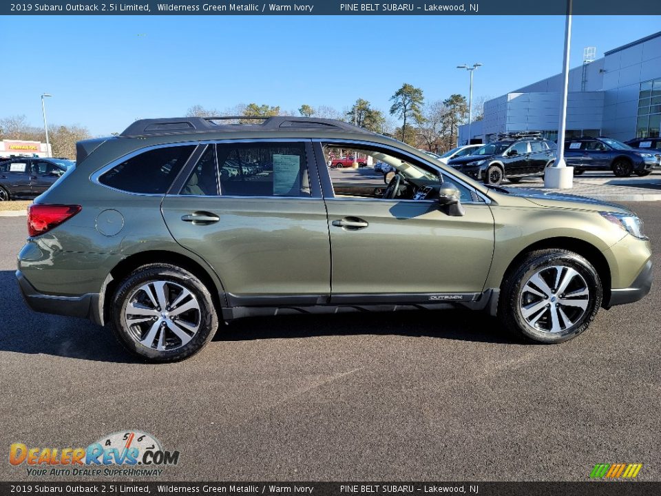 2019 Subaru Outback 2.5i Limited Wilderness Green Metallic / Warm Ivory Photo #21