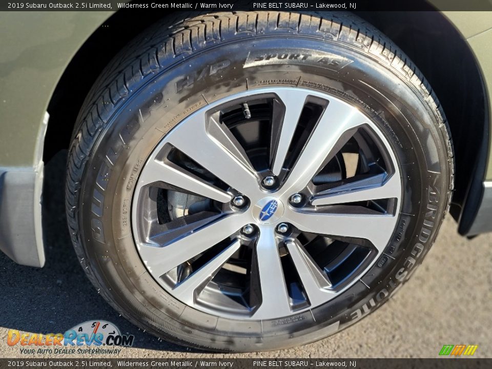 2019 Subaru Outback 2.5i Limited Wilderness Green Metallic / Warm Ivory Photo #22