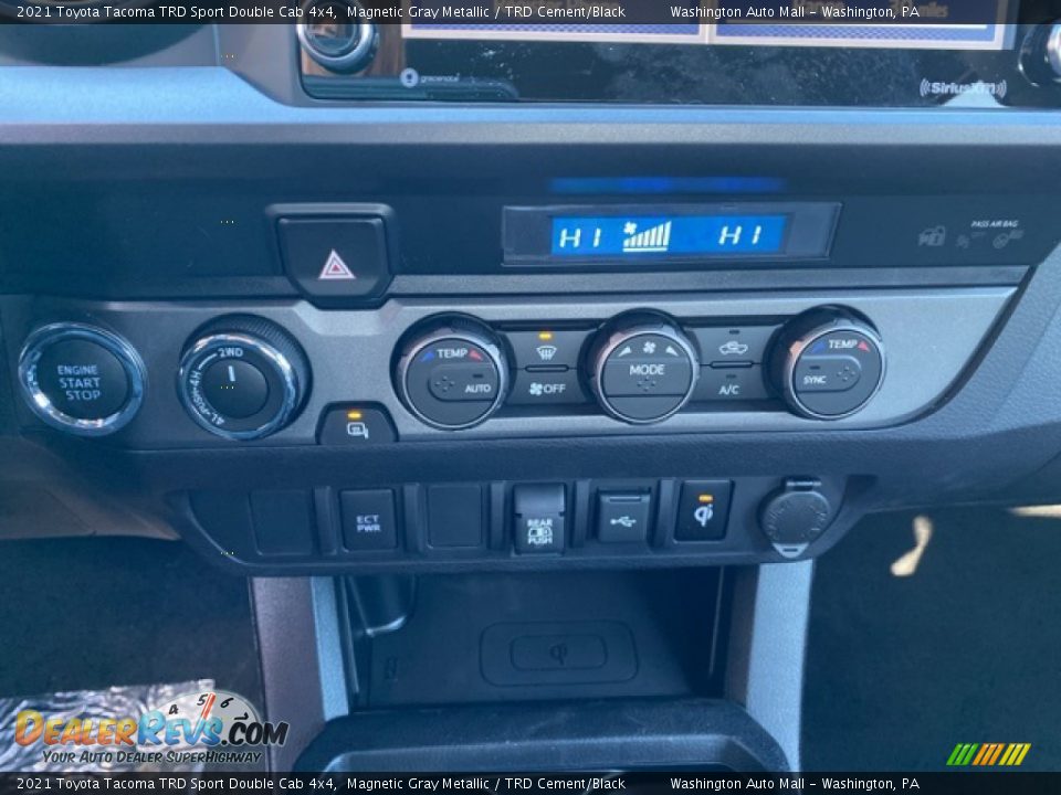 2021 Toyota Tacoma TRD Sport Double Cab 4x4 Magnetic Gray Metallic / TRD Cement/Black Photo #16