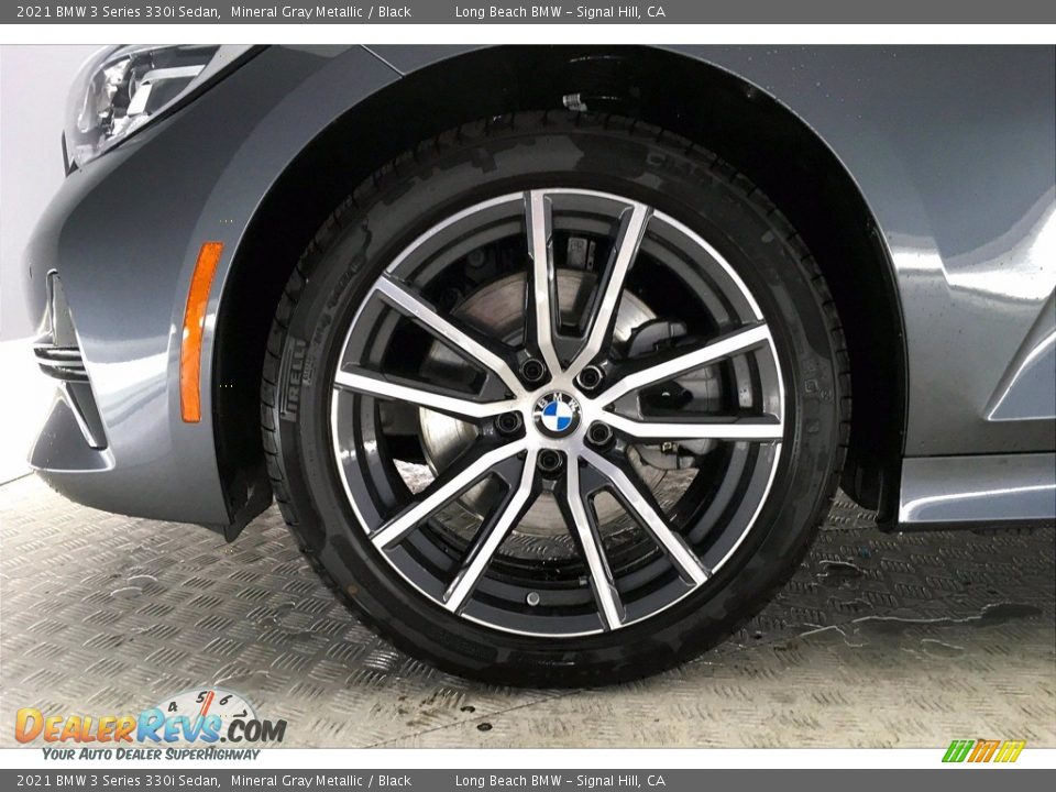 2021 BMW 3 Series 330i Sedan Mineral Gray Metallic / Black Photo #12