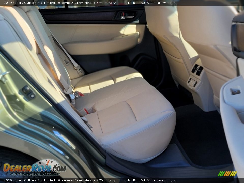 2019 Subaru Outback 2.5i Limited Wilderness Green Metallic / Warm Ivory Photo #27