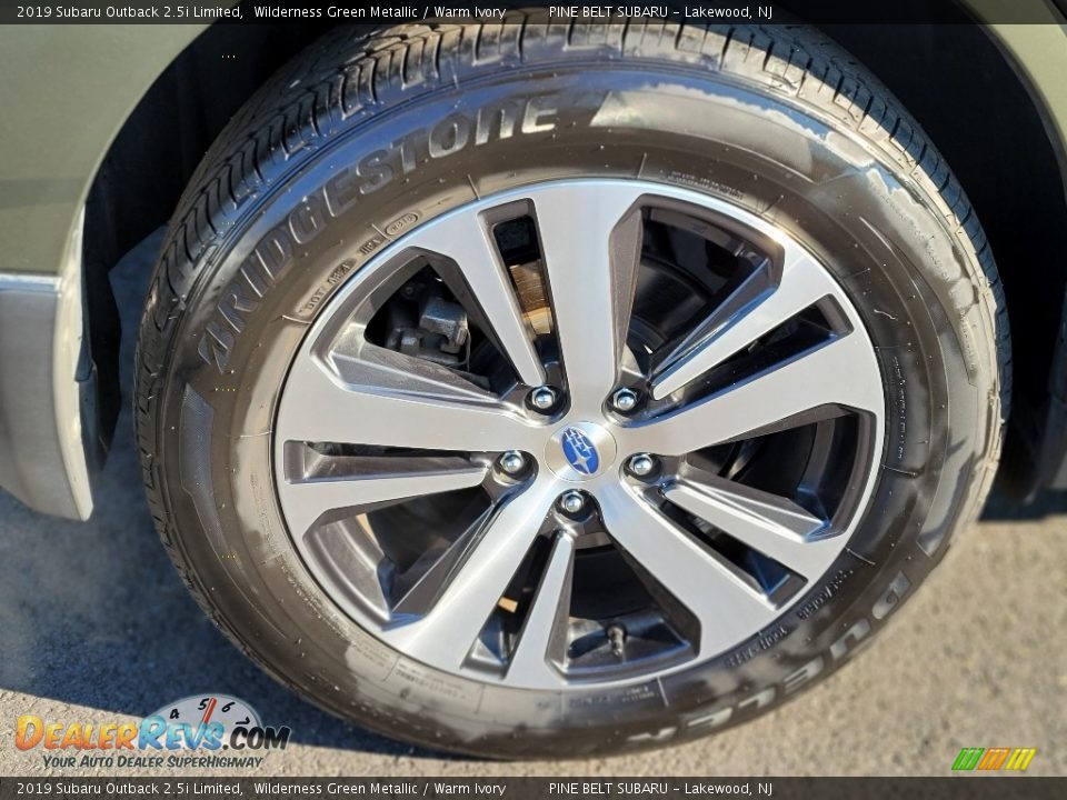 2019 Subaru Outback 2.5i Limited Wilderness Green Metallic / Warm Ivory Photo #28