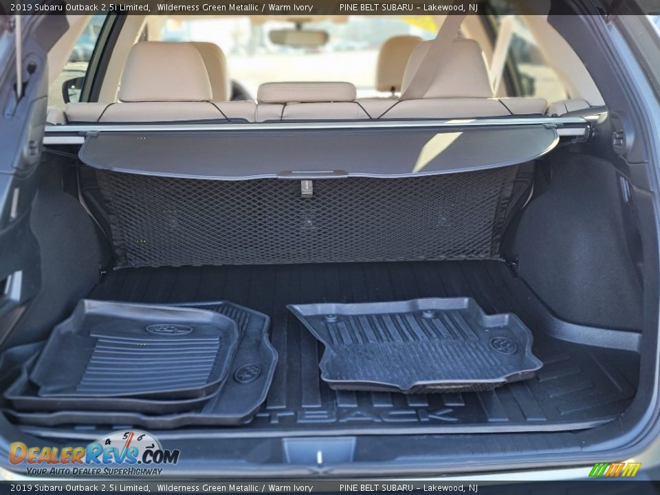 2019 Subaru Outback 2.5i Limited Wilderness Green Metallic / Warm Ivory Photo #29