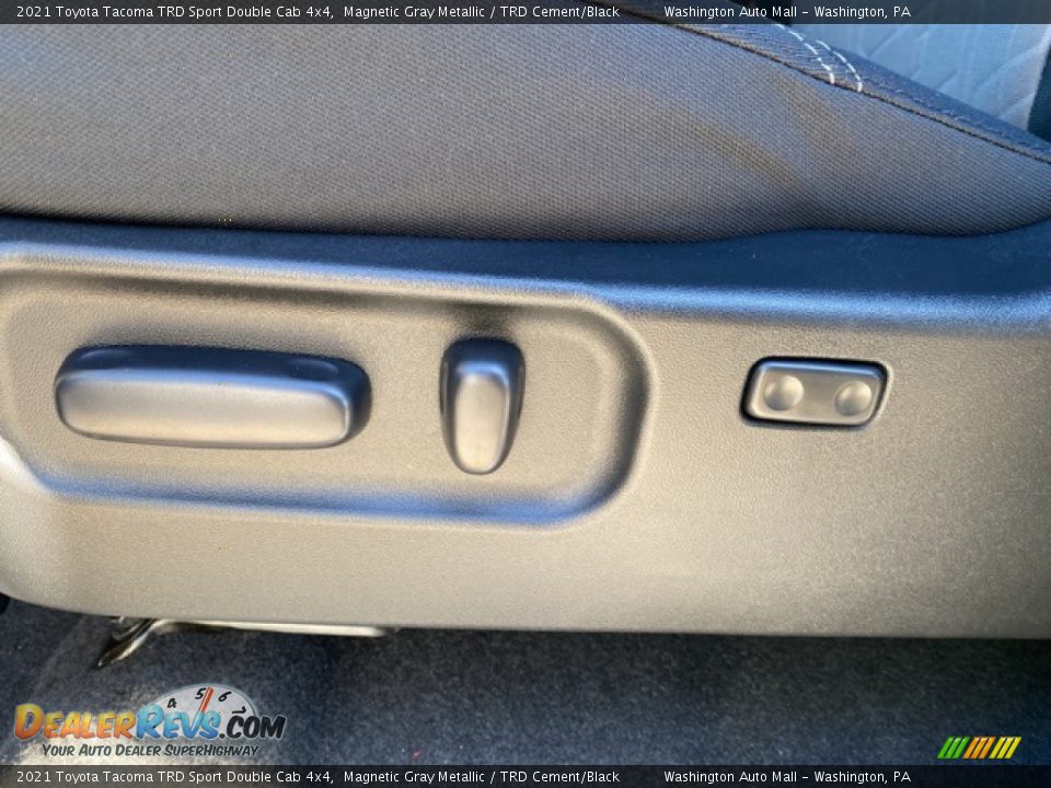 2021 Toyota Tacoma TRD Sport Double Cab 4x4 Magnetic Gray Metallic / TRD Cement/Black Photo #21