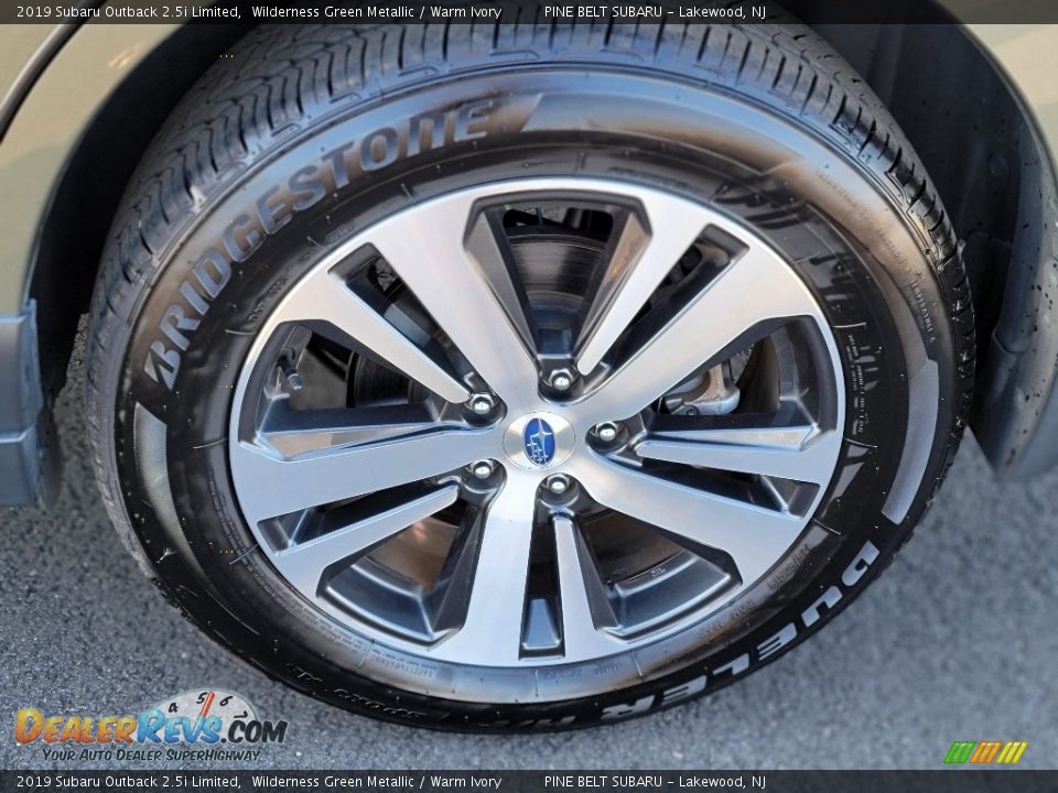 2019 Subaru Outback 2.5i Limited Wilderness Green Metallic / Warm Ivory Photo #30