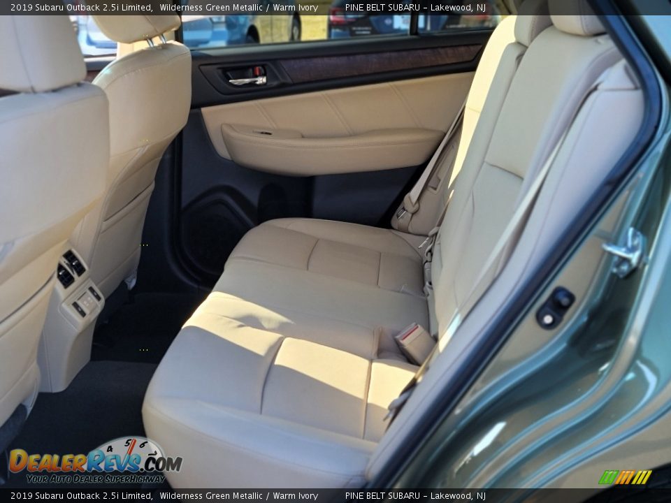 2019 Subaru Outback 2.5i Limited Wilderness Green Metallic / Warm Ivory Photo #31