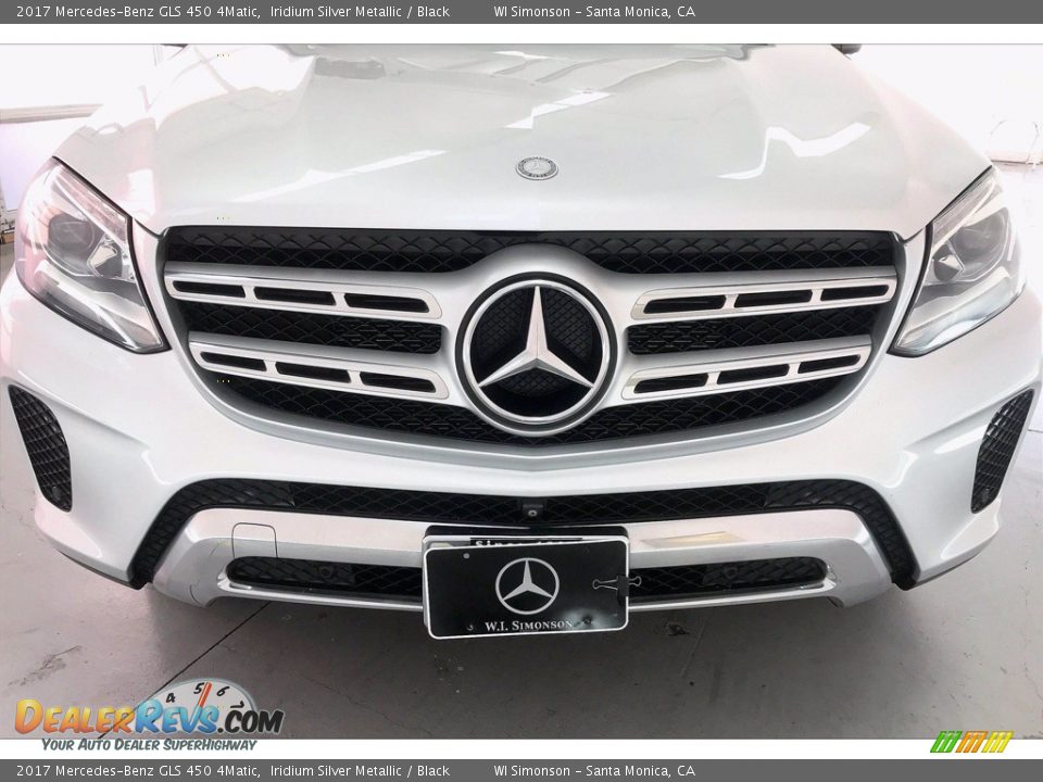 2017 Mercedes-Benz GLS 450 4Matic Iridium Silver Metallic / Black Photo #30