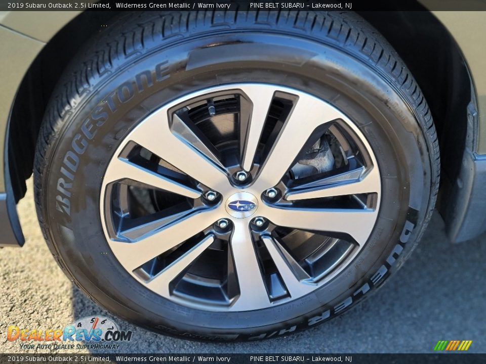 2019 Subaru Outback 2.5i Limited Wilderness Green Metallic / Warm Ivory Photo #33