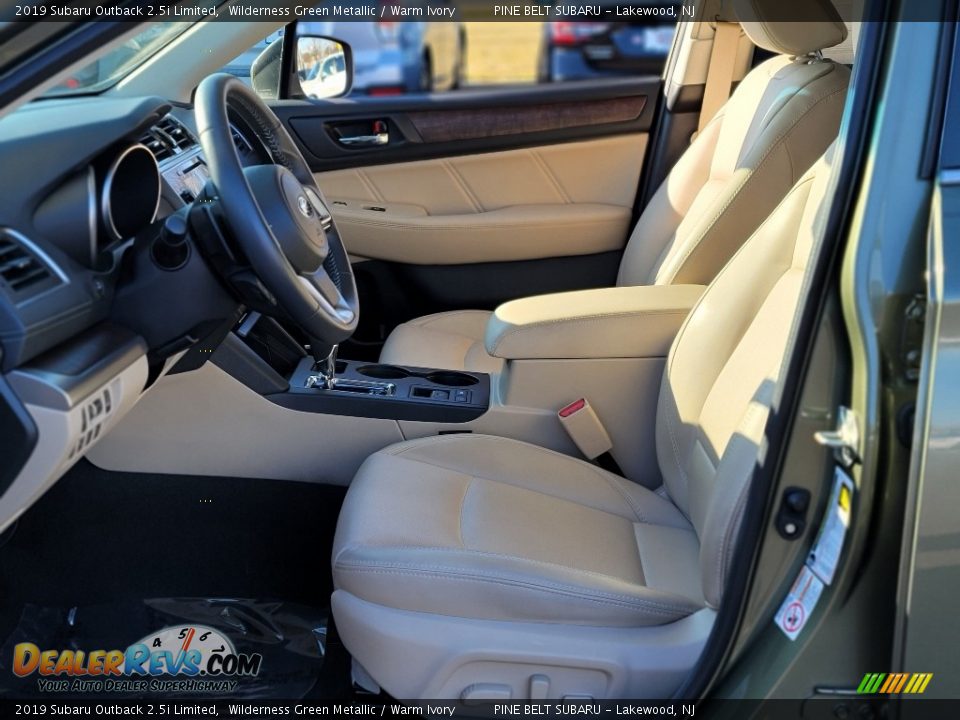 2019 Subaru Outback 2.5i Limited Wilderness Green Metallic / Warm Ivory Photo #36