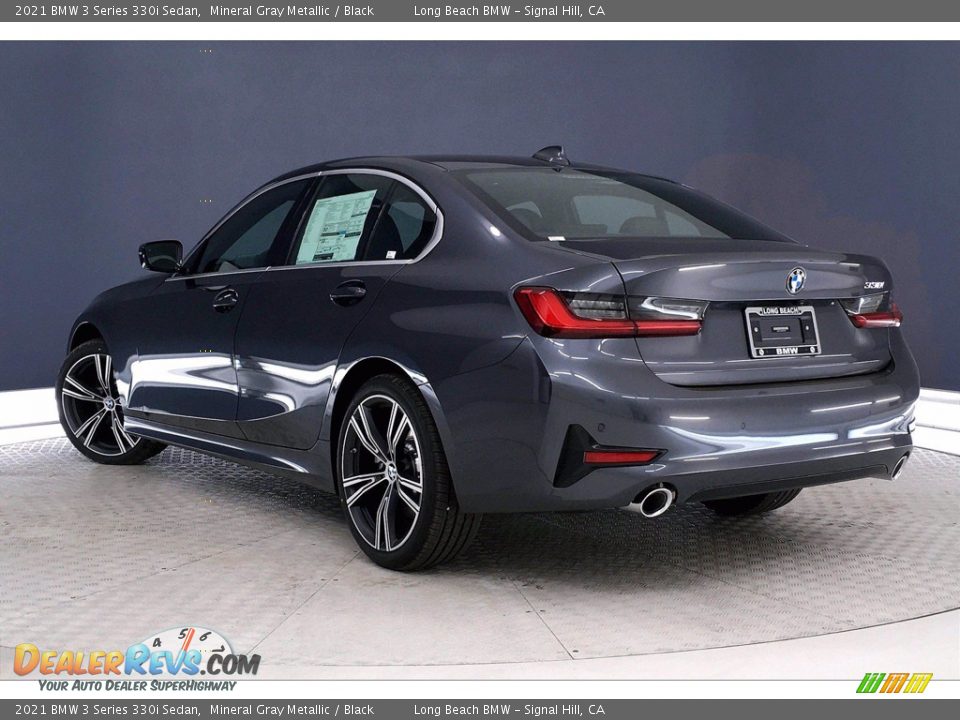 2021 BMW 3 Series 330i Sedan Mineral Gray Metallic / Black Photo #3