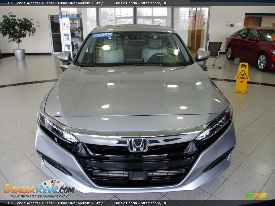 2019 Honda Accord EX Sedan Lunar Silver Metallic / Gray Photo #2
