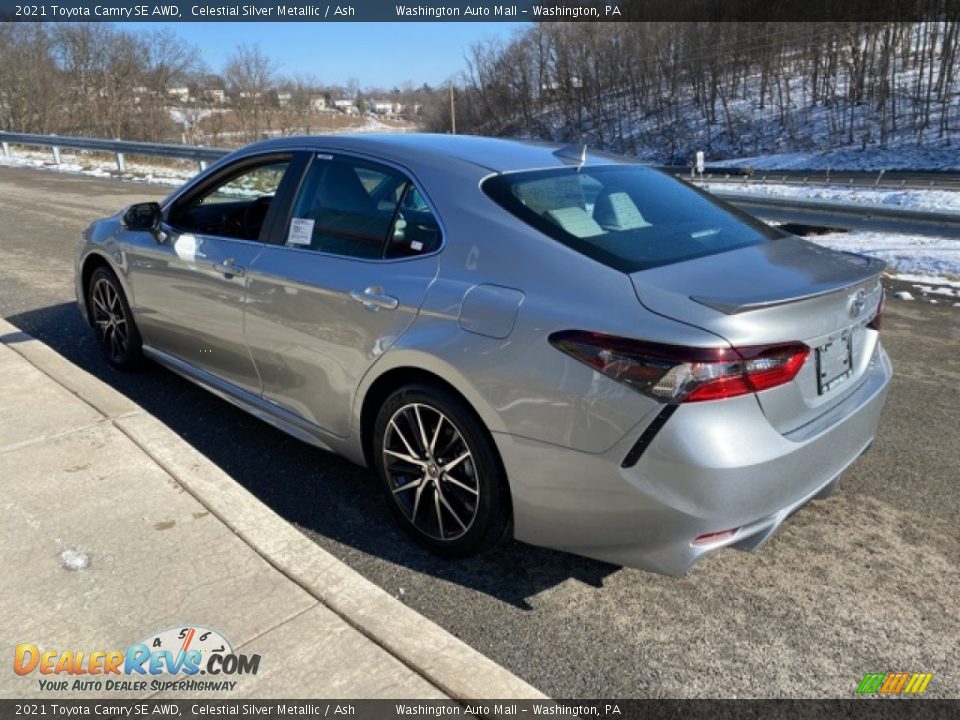 2021 Toyota Camry SE AWD Celestial Silver Metallic / Ash Photo #2