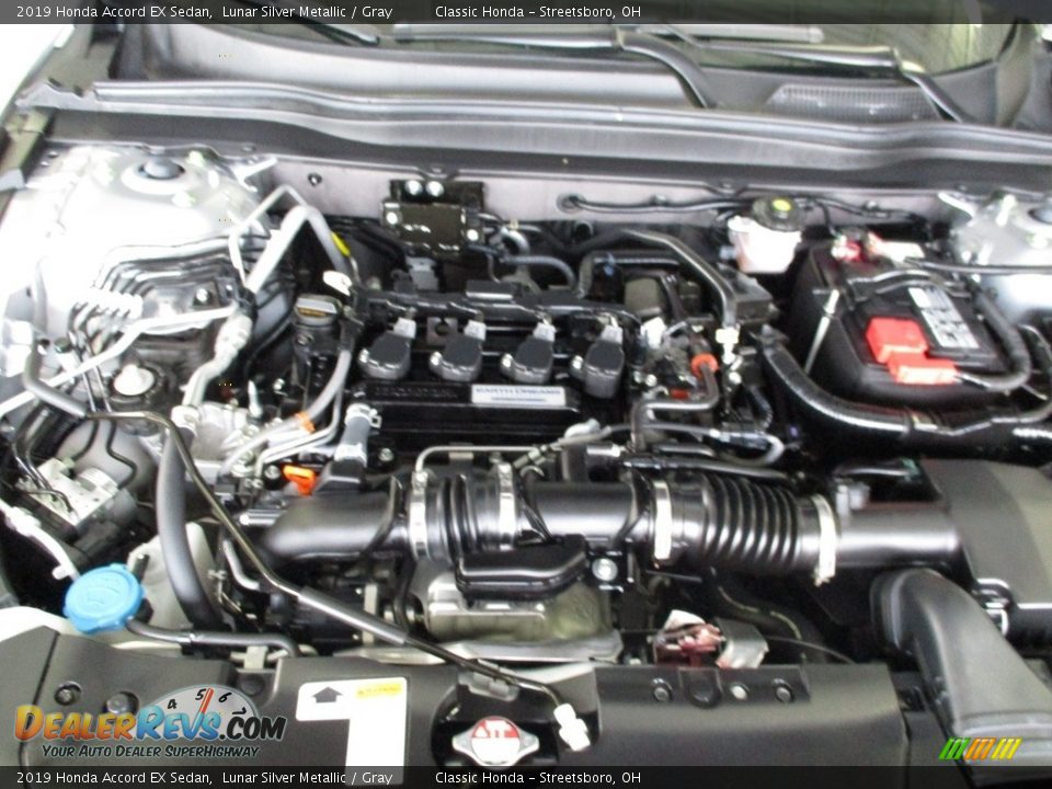 2019 Honda Accord EX Sedan Lunar Silver Metallic / Gray Photo #13