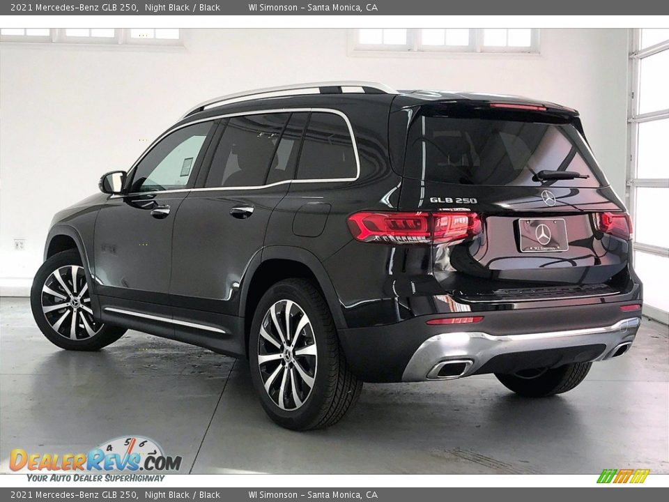 2021 Mercedes-Benz GLB 250 Night Black / Black Photo #2