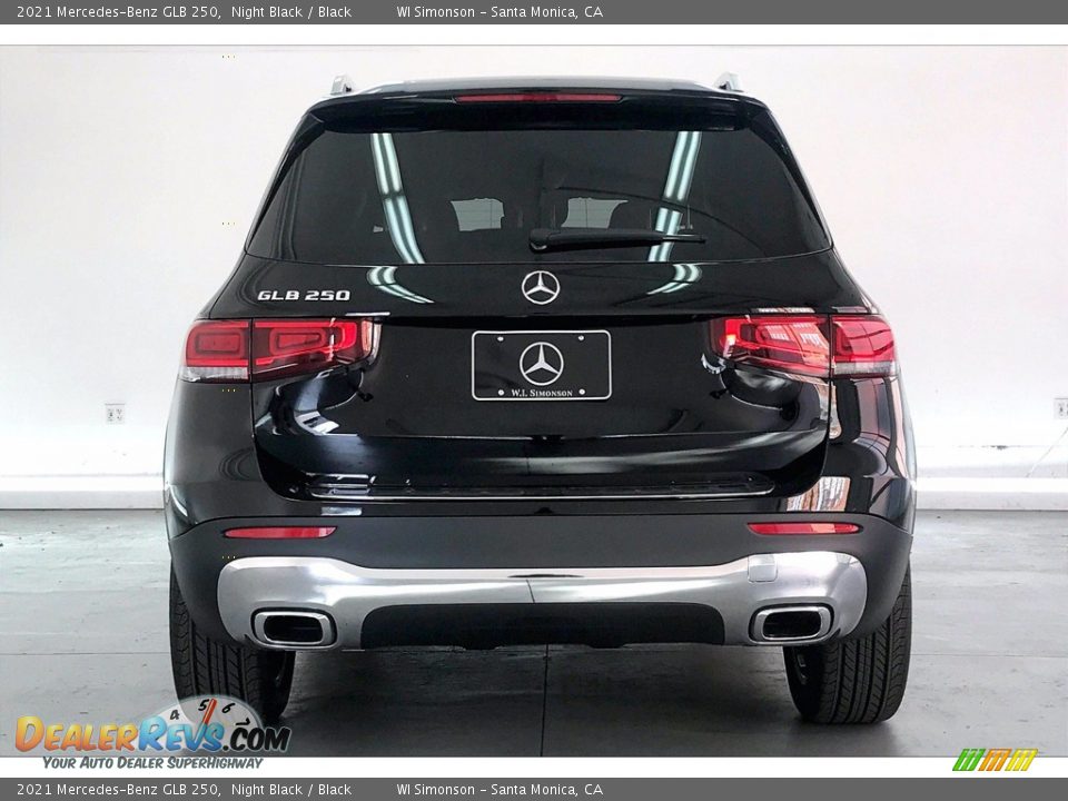 2021 Mercedes-Benz GLB 250 Night Black / Black Photo #3