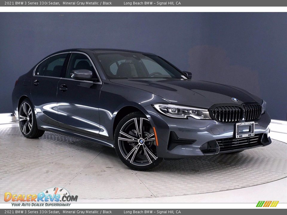 2021 BMW 3 Series 330i Sedan Mineral Gray Metallic / Black Photo #19