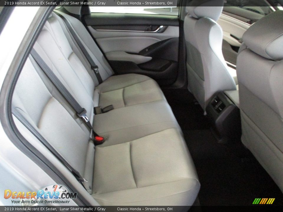 2019 Honda Accord EX Sedan Lunar Silver Metallic / Gray Photo #20