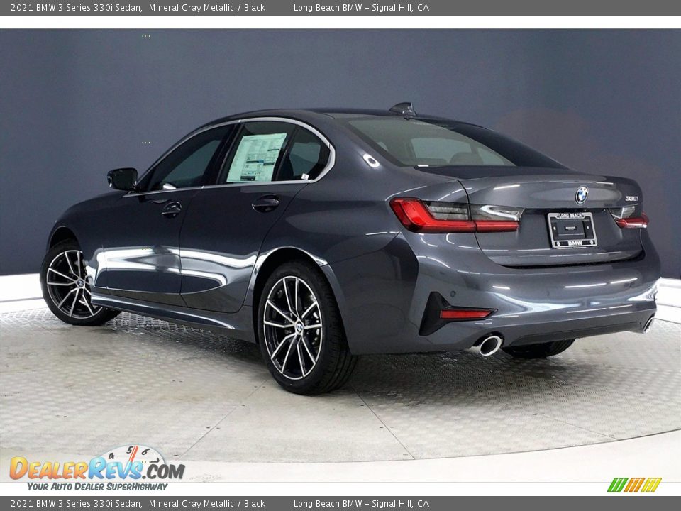 2021 BMW 3 Series 330i Sedan Mineral Gray Metallic / Black Photo #3