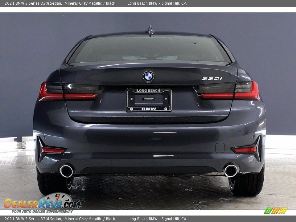 2021 BMW 3 Series 330i Sedan Mineral Gray Metallic / Black Photo #4