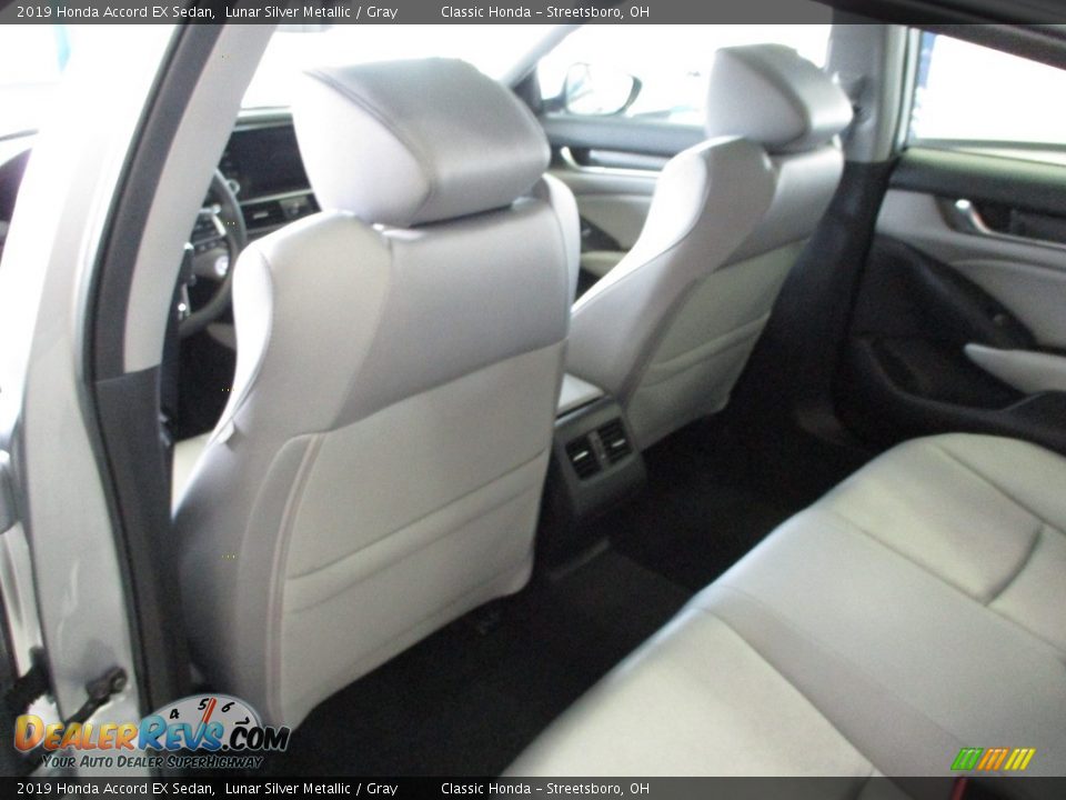 2019 Honda Accord EX Sedan Lunar Silver Metallic / Gray Photo #24