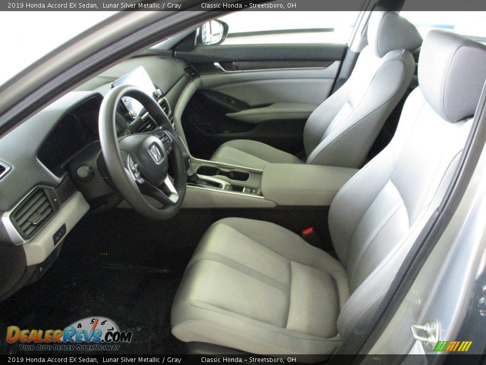 2019 Honda Accord EX Sedan Lunar Silver Metallic / Gray Photo #28