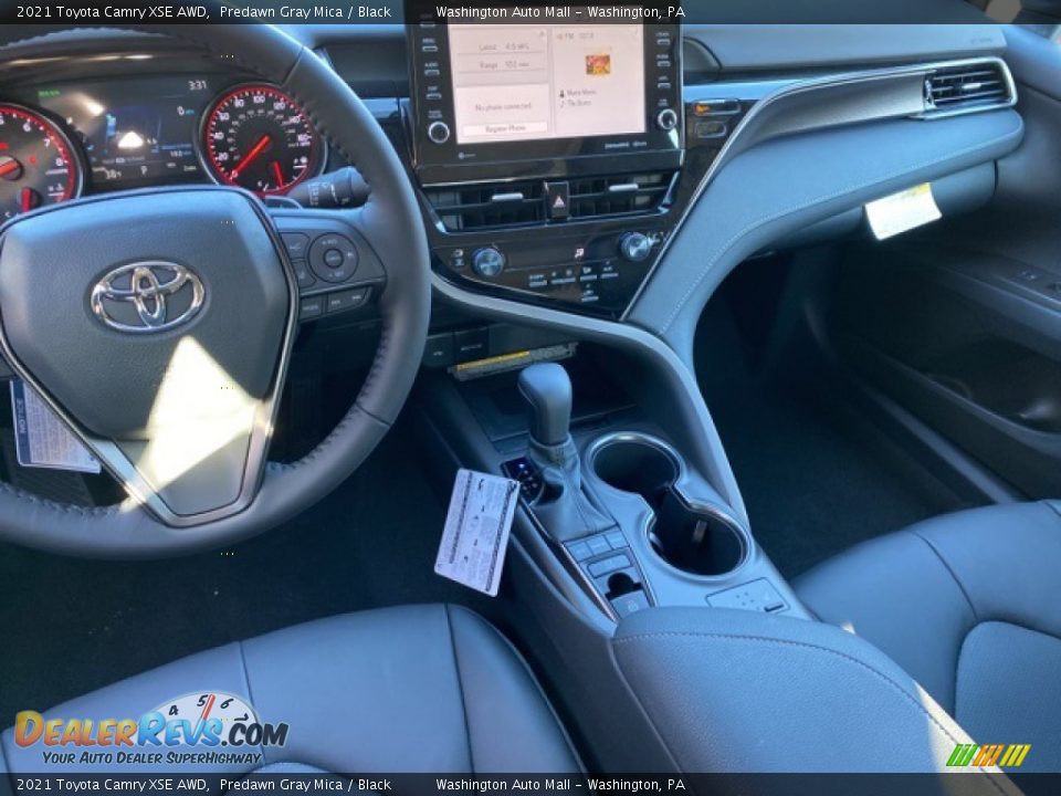 2021 Toyota Camry XSE AWD Predawn Gray Mica / Black Photo #3