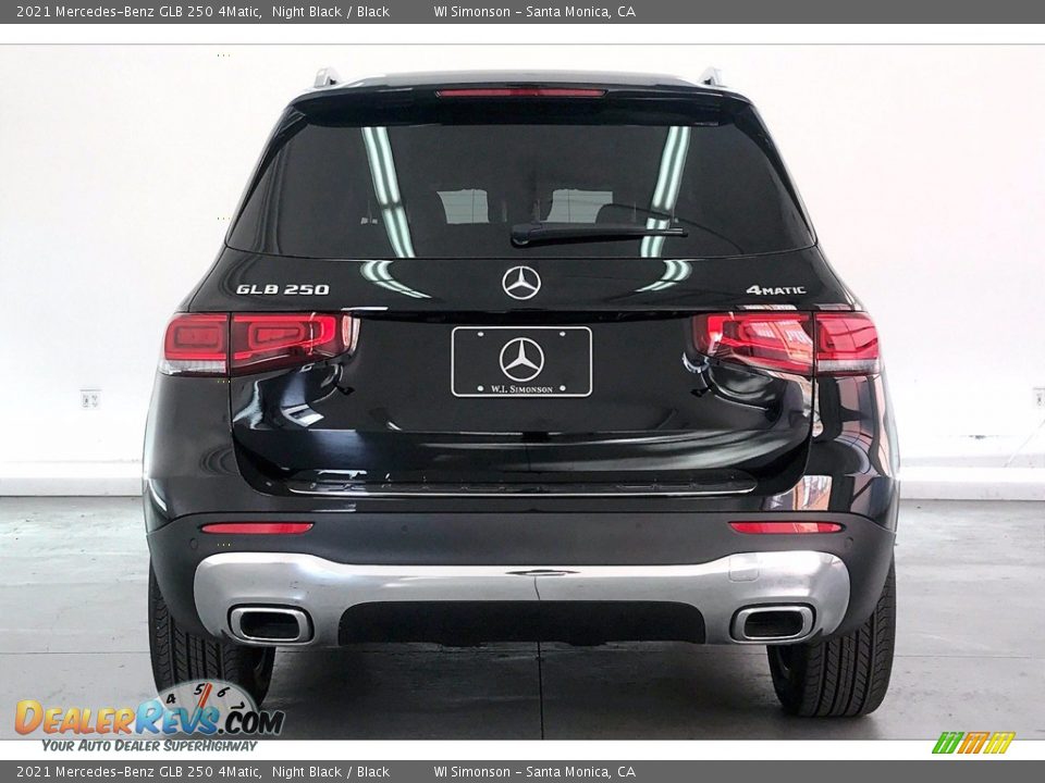 2021 Mercedes-Benz GLB 250 4Matic Night Black / Black Photo #3