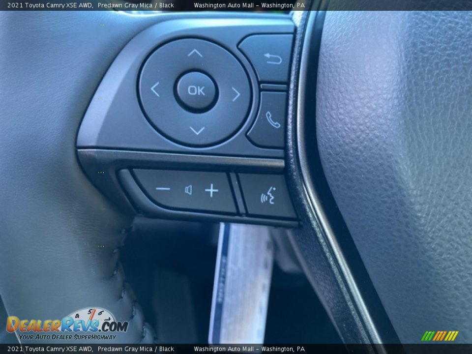 2021 Toyota Camry XSE AWD Predawn Gray Mica / Black Photo #6