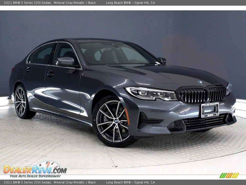 2021 BMW 3 Series 330i Sedan Mineral Gray Metallic / Black Photo #17