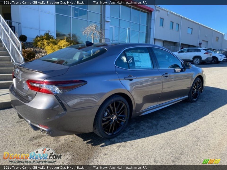 2021 Toyota Camry XSE AWD Predawn Gray Mica / Black Photo #14