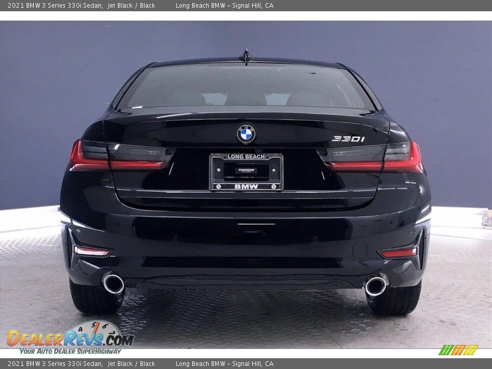 2021 BMW 3 Series 330i Sedan Jet Black / Black Photo #4