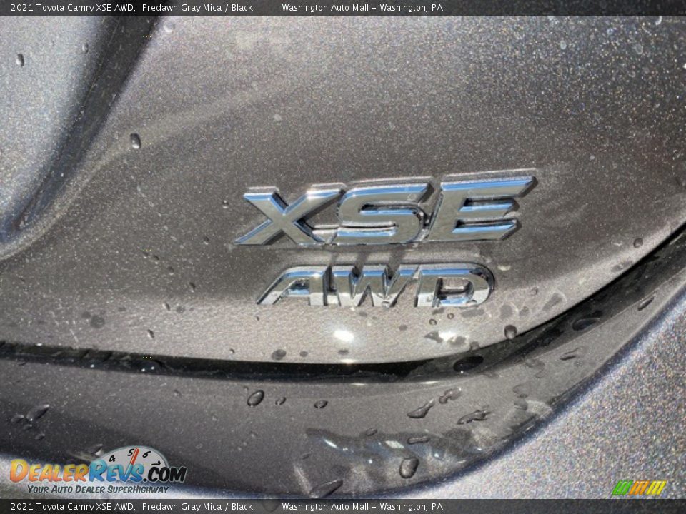 2021 Toyota Camry XSE AWD Predawn Gray Mica / Black Photo #24