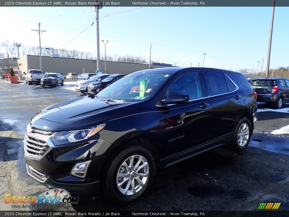 2020 Chevrolet Equinox LT AWD Mosaic Black Metallic / Jet Black Photo #1