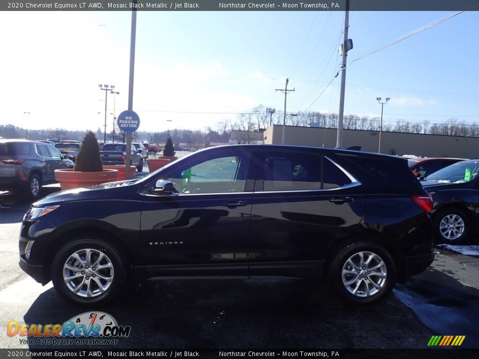 2020 Chevrolet Equinox LT AWD Mosaic Black Metallic / Jet Black Photo #2