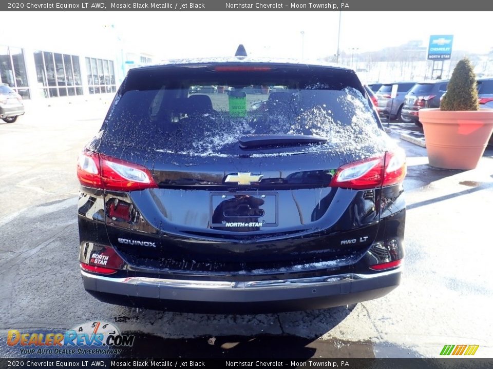 2020 Chevrolet Equinox LT AWD Mosaic Black Metallic / Jet Black Photo #4