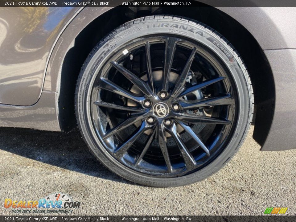 2021 Toyota Camry XSE AWD Predawn Gray Mica / Black Photo #30